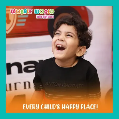 This picture of pure, uninhibited laughter says it all. We are proud to be every child's happy place.
