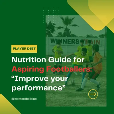 Our comprehensive nutrition guide for aspiring footballers. We believe that the right diet is crucial for improving performance and supporting growth.