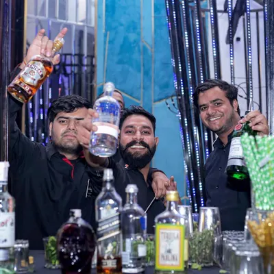 Meet the maestros behind the magic! This is my team of professional bartenders, ready to bring energy, skill, and great drinks to your event.