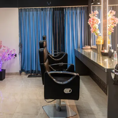 A glimpse of my studio space. It's a comfortable and private environment where we can discuss your needs and find the perfect hair solution for you.