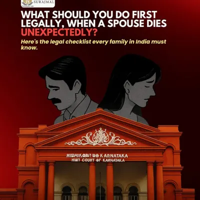 The loss of a spouse is devastating, and the legal steps that follow can be confusing. This checklist outlines the essential legal actions every family must take, from obtaining a death certificate to securing property rights and handling inheritance claims. I provide the guidance needed to navigate this difficult time with dignity.