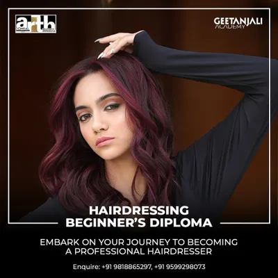 Embark on your journey to becoming a professional hairdresser with our Beginner's Diploma, offered in affiliation with L'Oréal ARTH.