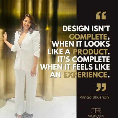 This is the core of my philosophy: design isn't complete when it looks like a product, it's complete when it feels like an experience. I strive to create spaces that are not just beautiful, but are also deeply connected to the people who live in them.