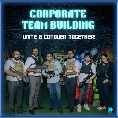 This is what corporate team building should look like. We host groups of all sizes for a day of strategic games that build communication and camaraderie.