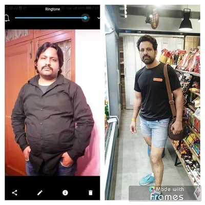 This is what real dedication looks like. My client Bittu accepted the 90-day transformation challenge and went from 110kg to 75kg. This is proof that with the right plan and hard work, amazing body transformation is possible.