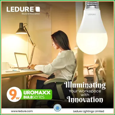 Boost productivity and reduce energy costs with the Ledure UROMAXX 9W Bulb Series. Ideal for workspaces, offices, and commercial establishments, these energy-efficient LED bulbs provide clear, consistent illumination. As trusted distributors, we guarantee the best wholesale prices and maintain ready stock for bulk orders.
