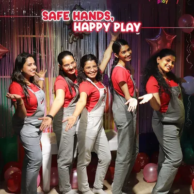 Safe hands, happy play! Meet my amazing team of Play Pals. They are the heart of our playground, making sure every child is safe, included, and having the best time.