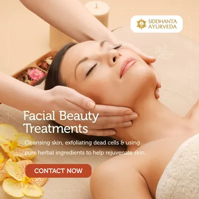My facial beauty treatments use only pure herbal ingredients, without any chemical additives. This multi-step therapy involves deep cleansing, gentle exfoliation, and the application of a custom herbal paste to rejuvenate the skin.