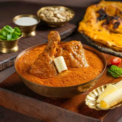 A classic Butter Chicken presented for The Mughal House. I focused on the creamy, rich texture of the gravy and the tender chicken, using props that evoke a traditional, royal dining experience.