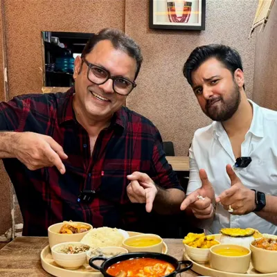 We were so happy to host actor Sanjeev Seth at our restaurant. It's always an honour to share our food and culture with everyone.