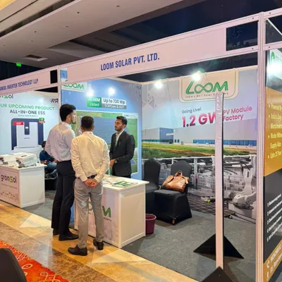 My team engaging with industry leaders at the Solar & Storage Confex 2025 in Indore. Participating in these events allows me to share my latest innovations and connect with others working towards a greener future.