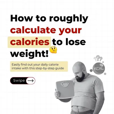 Want to lose weight but don't know where to start? This simple guide shows you how to roughly calculate your daily calorie needs to create a sustainable deficit.