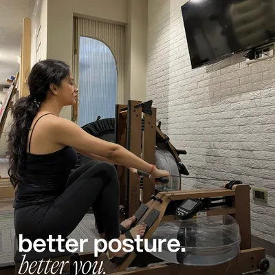 Better posture means a better you. Our rowing technique is designed to engage your back and core correctly, helping you stand taller and move with more confidence both in and out of the studio.