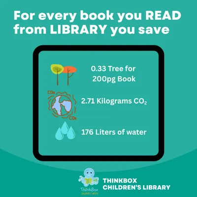 Did you know that borrowing a book from a library is a great way to help the environment? Every book you read from our library helps save trees, water, and reduces your carbon footprint. It is a small act with a big impact.