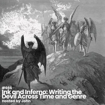 For session #666, we just had to get diabolical. "Ink and Inferno" was a journey into writing about the devil across different genres, from classic horror and mythology to philosophical and comedic interpretations.