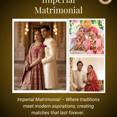 We are where traditions meet modern aspirations. Our goal is to create matches that last forever, blending timeless values with the dreams of today's generation.
