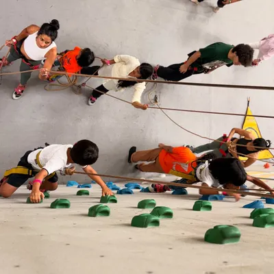 This is what pure fun looks like. We believe climbing is for everyone, regardless of age or experience. Just walk in, and we'll get you started on your adventure.