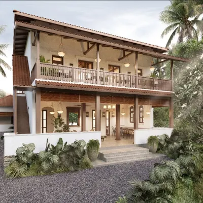 This restoration project in Alibaug is more than just a transformation; it is an act of conservation. We focused on sustainability and respect for the environment, creating a serene café that balances heritage with contemporary needs, offering a space to connect with history and nature.