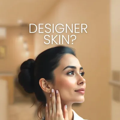 What is "Designer Skin?" It's not about a copycat look. It's about achieving skin that is so uniquely radiant and healthy that it becomes your signature, designed just for you.