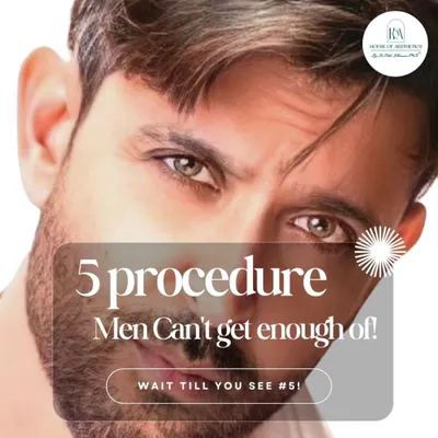 More and more men are embracing aesthetic treatments, and these are the procedures they can't get enough of. From IV Therapy to Hair PRP, self-care is a powerful tool for modern masculinity.