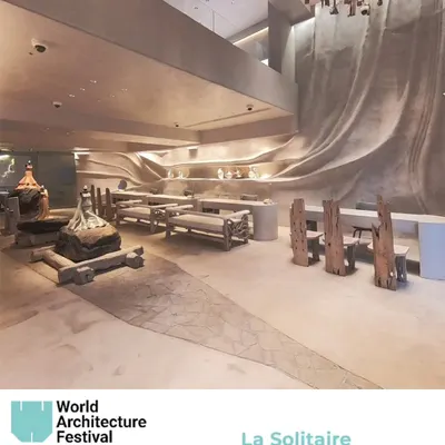 I am thrilled that our project 'La Solitaire' was selected as a Finalist in the Retail Category at the World Architecture Festival Interiors. This project is a space carved with nature’s rhythm, where raw materials and fluid forms tell a story.