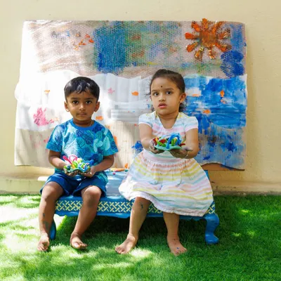 What sets us apart is our focus on purposeful engagement between parents and children. Our curriculum is designed to nurture this connection through a blend of literature, sensory experiences, and hands-on art.