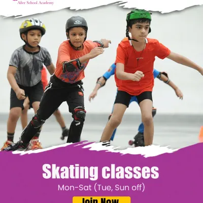 This is where the fun begins. Our roller skating classes are designed to build confidence and balance in a safe, encouraging environment. We provide all the necessary safety gear so kids can focus on learning to glide and having a great time.
