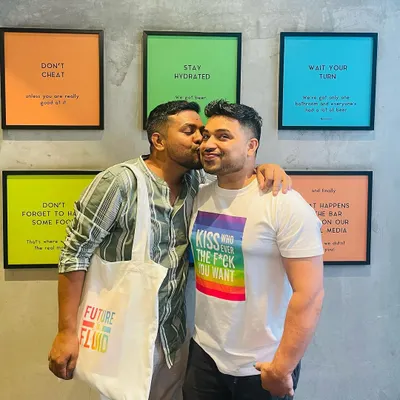 Enjoying life's little moments together. We believe love is love, and we're proud to share our story and our happiness with the world.