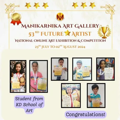Congratulations to all my students who won awards in the Manikarnika Art Gallery's National Online Art Competition. Keep up the great work.