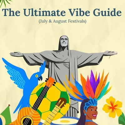 This is your ultimate guide to the world's best parties. We've scouted the top music and cultural festivals happening in July and August so you can plan your trip around the vibe.