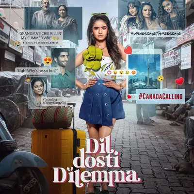 I was happy to serve as the choreographer for the Amazon Prime web series 'Dil Dosti Dilemma'. It's always a pleasure to bring the grace of classical movement to a modern story.