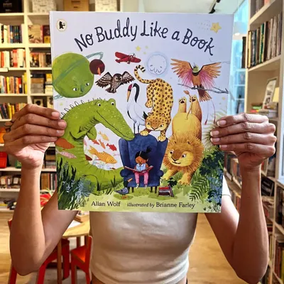 There's 'No Buddy Like a Book'. This beautifully illustrated story is a celebration of the friendship and adventure that can be found within the pages of a book.