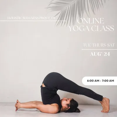 My online holistic wellness programs are now open for enrollment. We cover everything from asana and pranayama to meditation and detox kriyas, creating a disciplined routine for your complete well being.