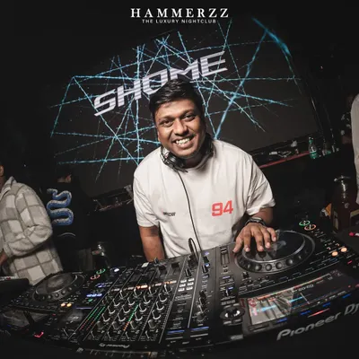 A moment of calm before the storm. A smile for the camera, but my mind is on the music and the crowd. Forever grateful to be doing what I love.
