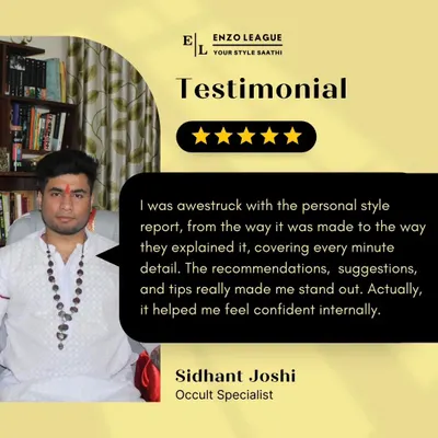 I'm so grateful for testimonials like this from Sidhant. My goal is to provide a detailed, personal style report that not only makes you stand out but also helps you feel more confident internally.