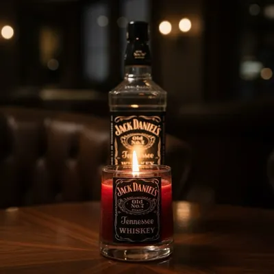 The perfect gift for a friend who loves something different. Our Jack Daniels inspired candle is a great conversation starter and an ideal gift for a card party.