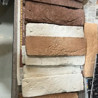 These are some of the natural wall cladding options we love to work with, made from Indian rocks and clay. We prioritize using locally sourced, eco-friendly materials to reduce the carbon footprint of our projects and create spaces that are in harmony with nature.