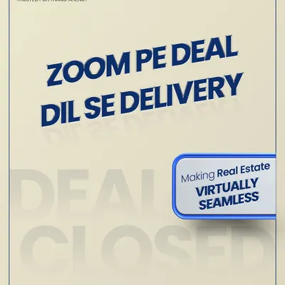 Our commitment is to make real estate dealings virtually seamless. This graphic represents our modern, tech-enabled approach to closing deals efficiently and transparently.