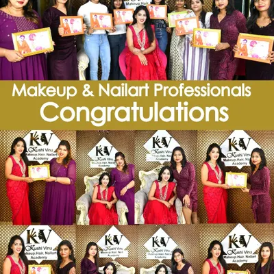 Congratulations to my makeup and nail art professionals in Bangalore. It makes me so happy to see them all certified and ready to start their own businesses.