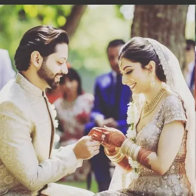 A client shared this beautiful photo from their engagement, a moment made possible through my dedicated matchmaking. Their testimonial speaks about the importance of taking the time to truly understand each person's values to find a well-suited partner.