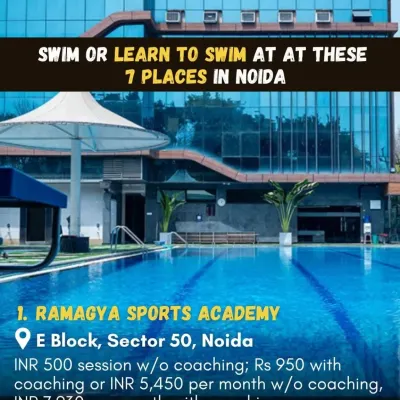 This feature from Noidagram highlights our academy as a top place to learn swimming in Noida. It also provides details on our coaching fees and session options.