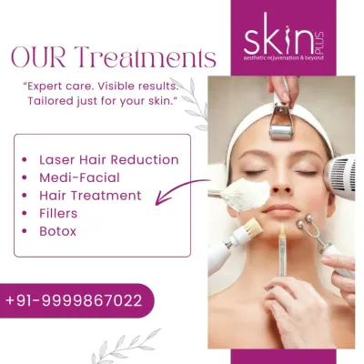 We offer a wide range of expert treatments for visible results. In addition to laser hair reduction, our services include medi-facials, hair treatments, fillers, and Botox, all tailored to your specific skin needs.