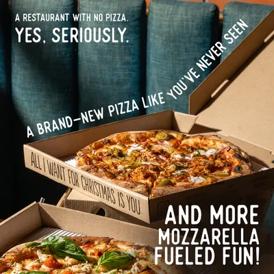 A sneak peek of what's to come. We're always dreaming up new ideas, from brand-new pizza concepts to more mozzarella-fueled fun.