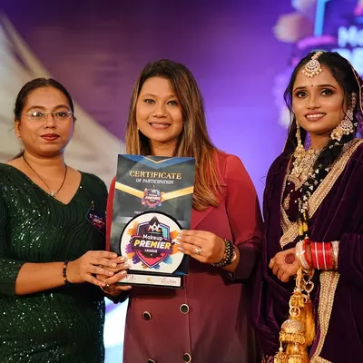 A proud moment for my academy and me, being recognized among the top 30 in a makeup competition. This reflects the international standards and dedication I pour into my craft and my teaching.