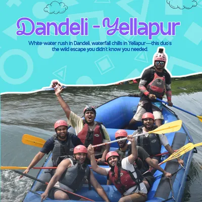The ultimate white-water rush in Dandeli. Our rafting trips on the Kali River are perfect for anyone looking to add a serious dose of adventure to their weekend.