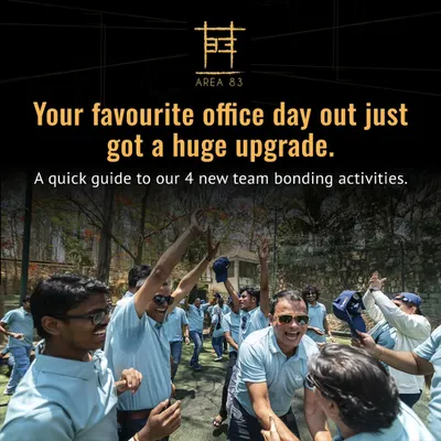 Your favorite office day out just got a major upgrade. I've added four new team bonding activities that are as chaotic as you hoped.