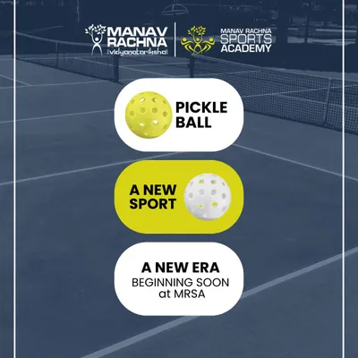 A new sport, a new era. We are excited to announce that Pickleball, the fastest-growing sport in the world, is coming soon to our Sector 14 and Charmwood locations.