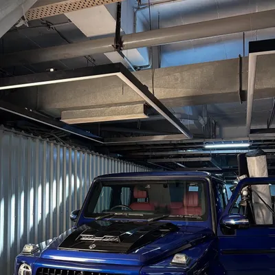 The rewards of the hustle. This blue Brabus G-Wagon is a symbol of how far I've come. Pal Sahab di gaddi.