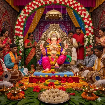 We believe Ganesh Chaturthi is a time for joy and togetherness, and our homemade Modaks are crafted to be at the center of your celebration. Each sweet dumpling is made with care, ready to be offered as prasad or shared with loved ones.