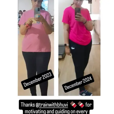 From December 2023 to 2024, this client's dedication turned goals into reality. This is the power of a guided fitness journey.